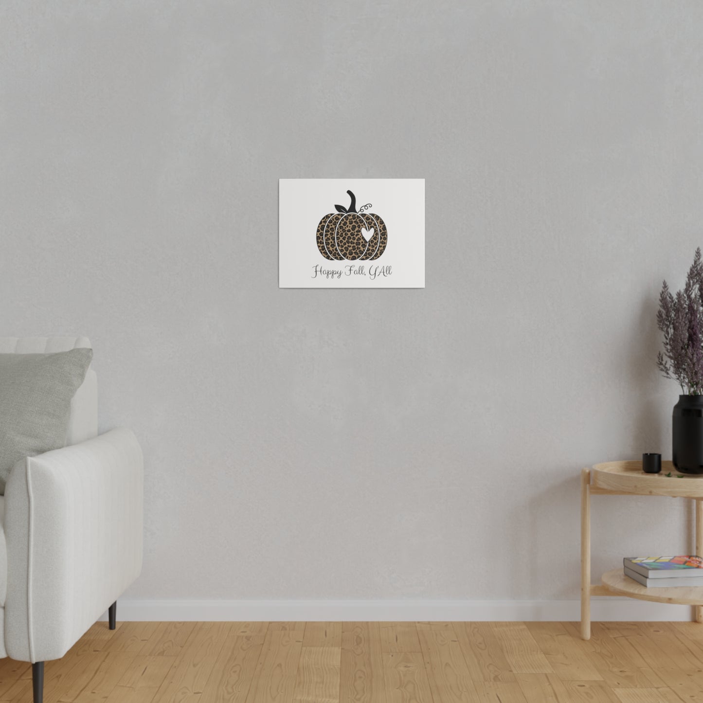 Happy Fall Y’all Canvas Print