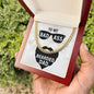 Bad Ass Beared Dad | Men's Cuban Link Chain Necklace