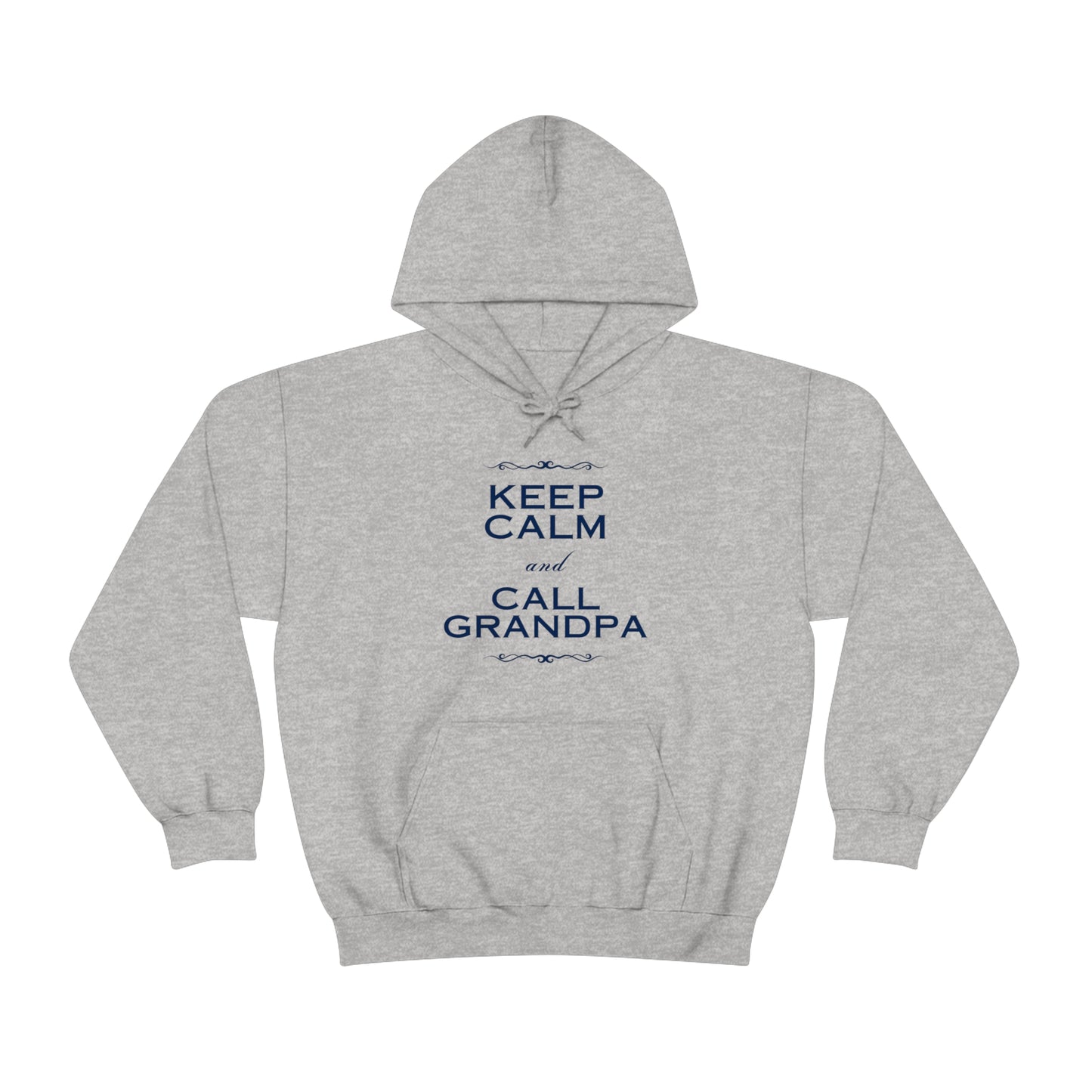 Keep Calm & Call Grandpa | Unisex Heavy Blend™ Hooded Sweatshirt